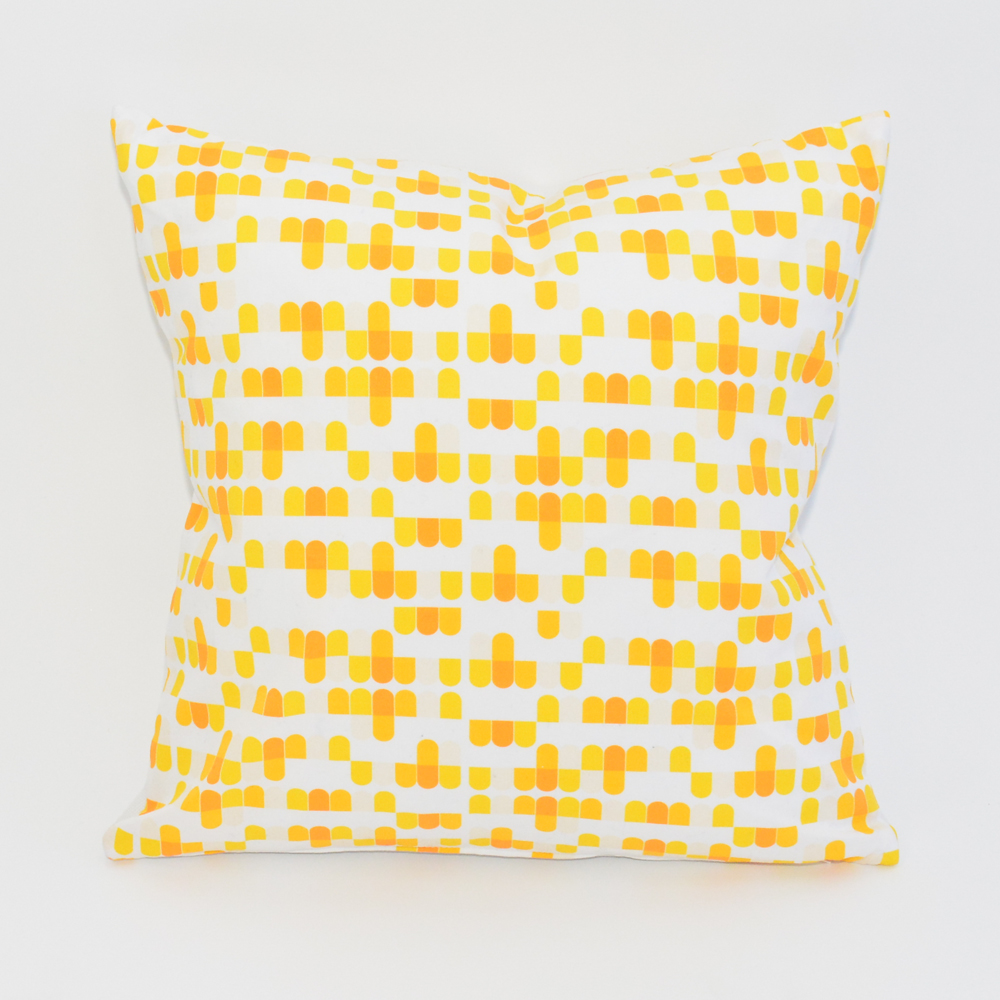 citrus square pillow