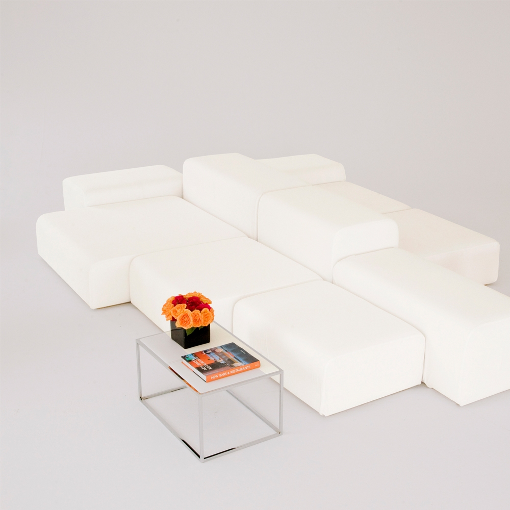 lounge modular white