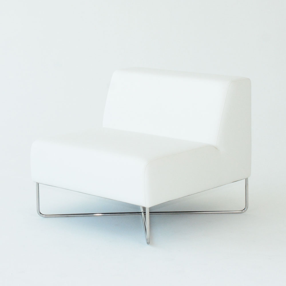 balance chair white