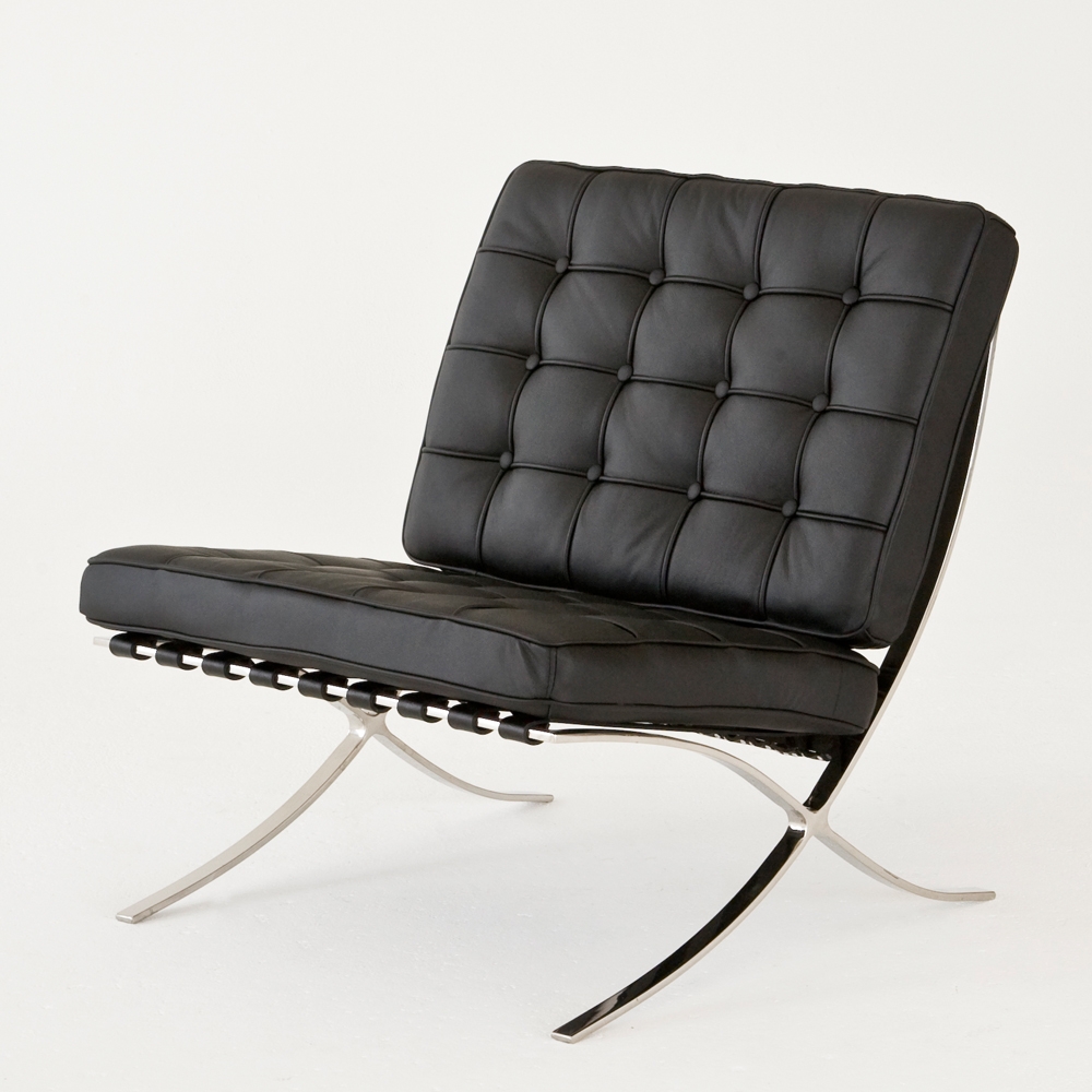 barcelona chair black