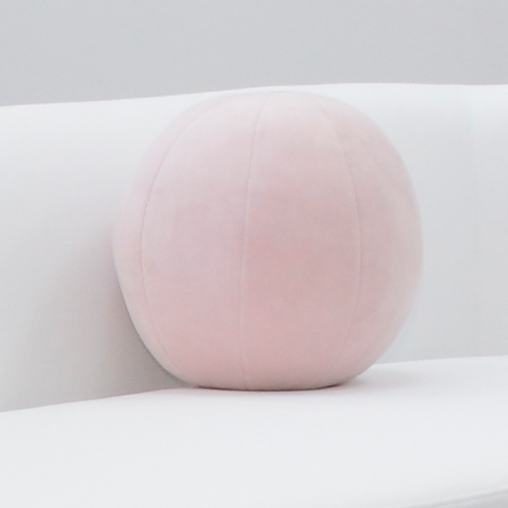 orb pillow pink