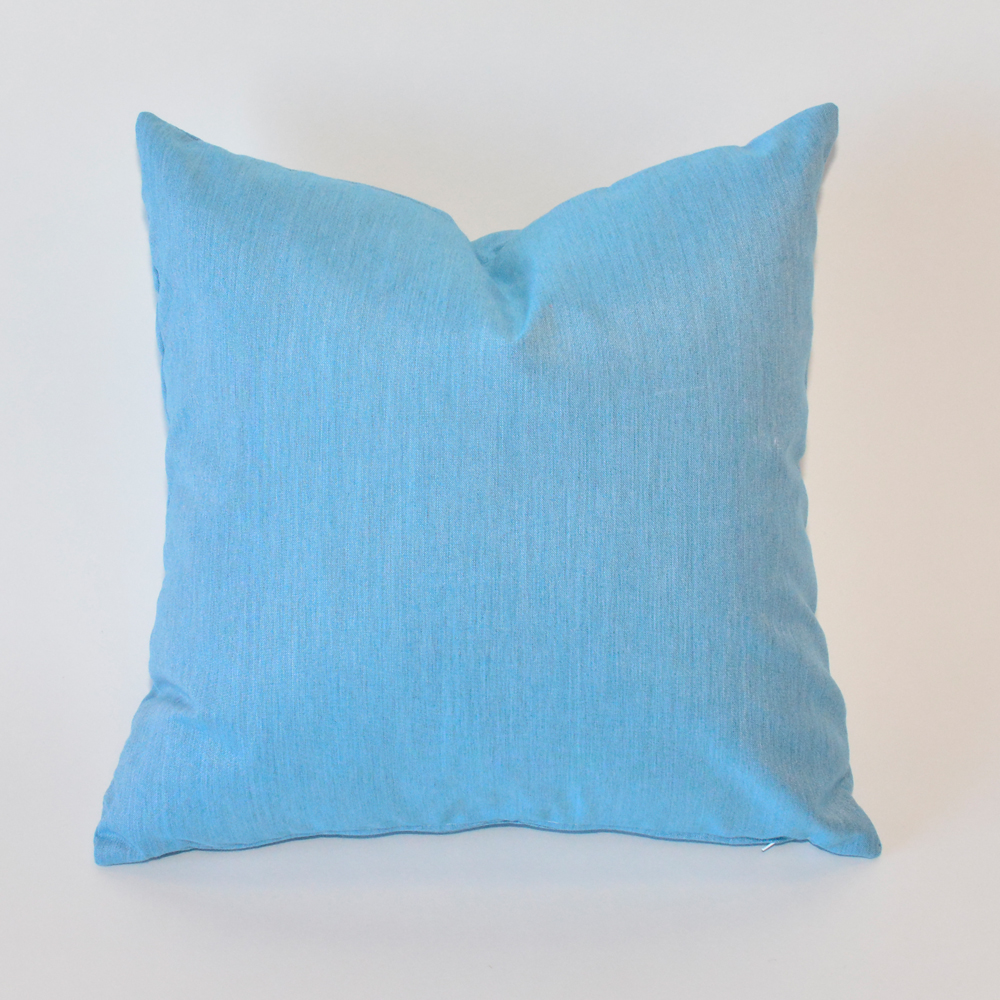 horizon blue pillow
