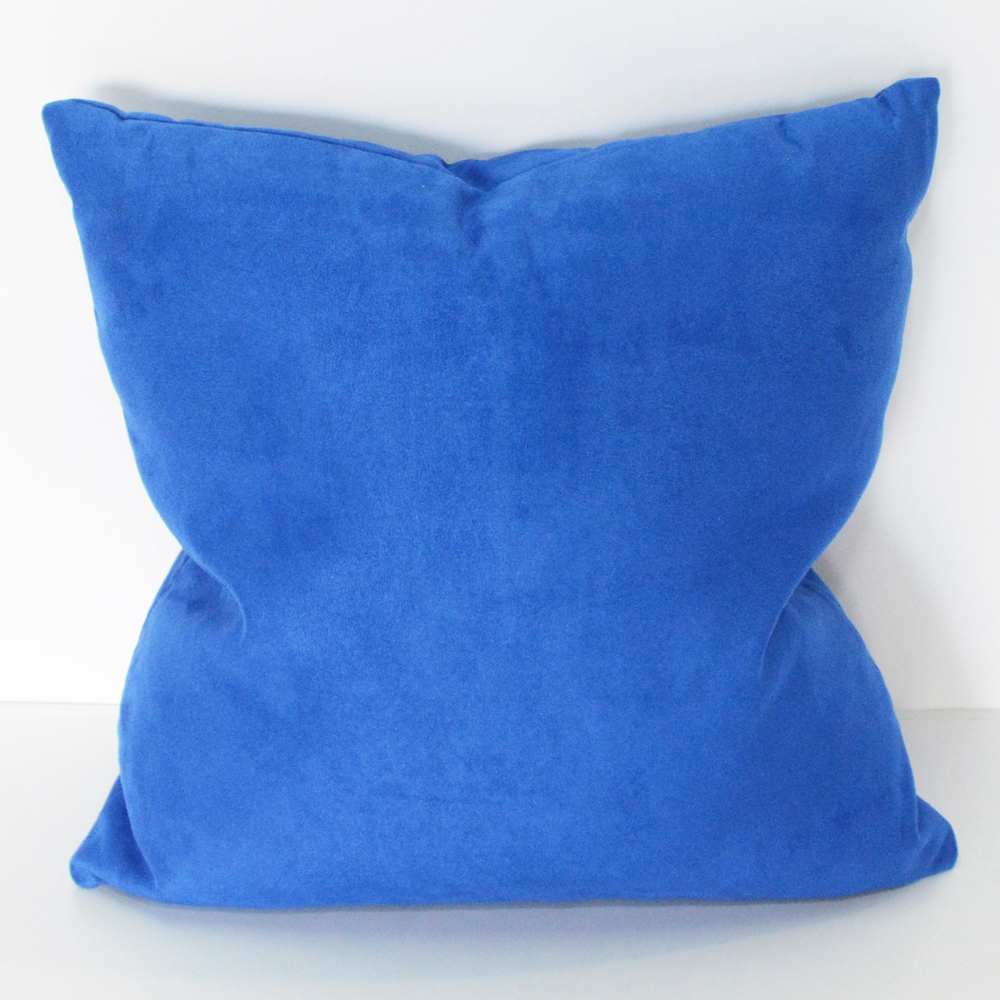 cobalt pillow