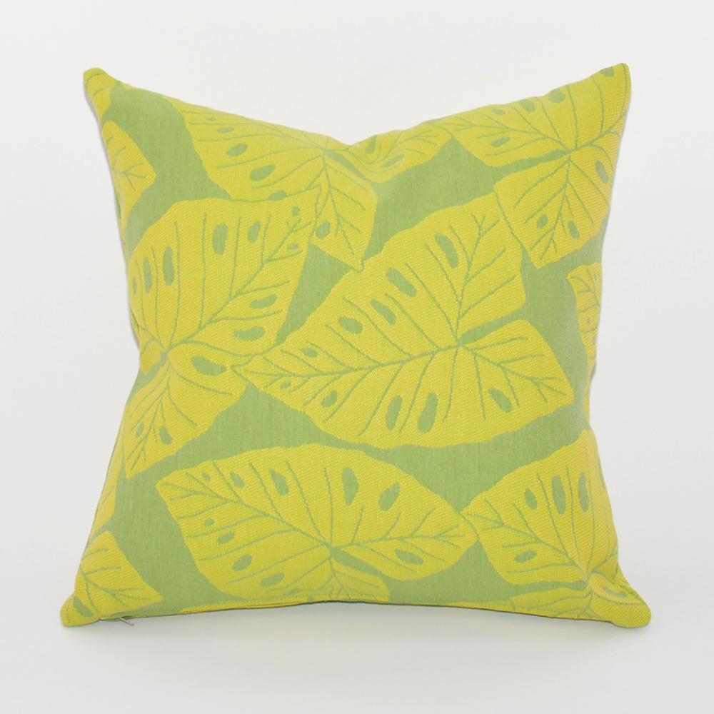 palm leaf pillow