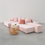lounge modular pink