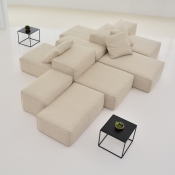 lounge modular natural