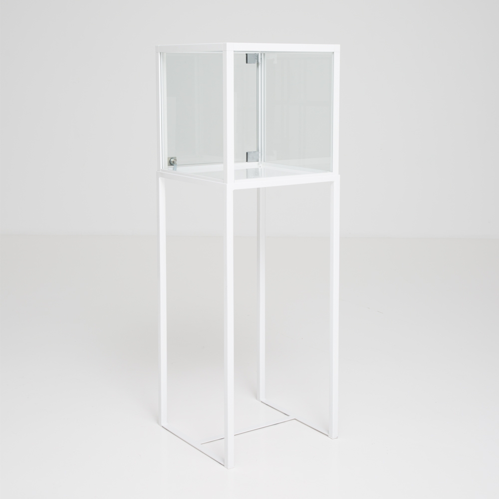 kleding glans Verhogen showcase vitrine white | Display product in New York | Furniture Rentals  for Special Events - Taylor Creative Inc.