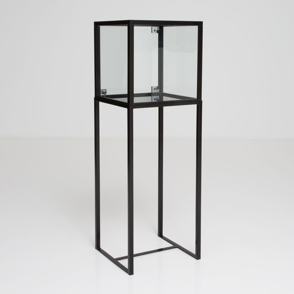 lijden Aanstellen omdraaien showcase vitrine black | Vitrines product in New York | Furniture Rentals  for Special Events - Taylor Creative Inc.