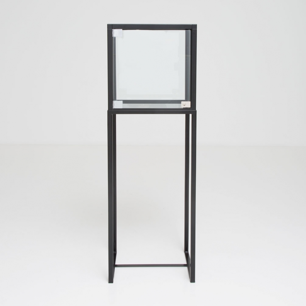 showcase vitrine black | Display product in Los Angeles | Furniture Rentals  for Special Events - Taylor Creative