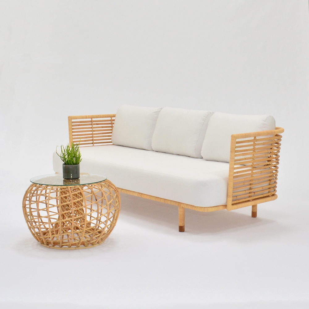 cane sofa cilantro, Sofas product in New York