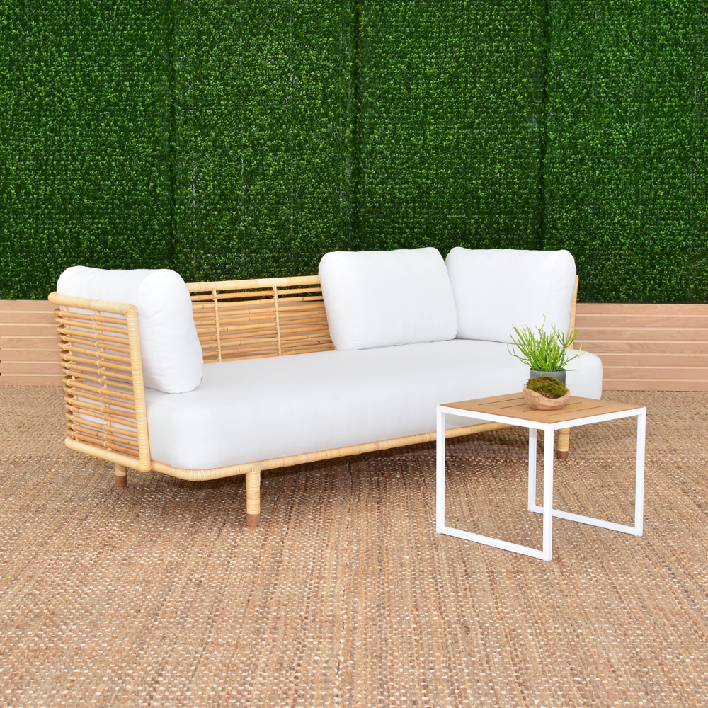 cane sofa cilantro, Sofas product in New York