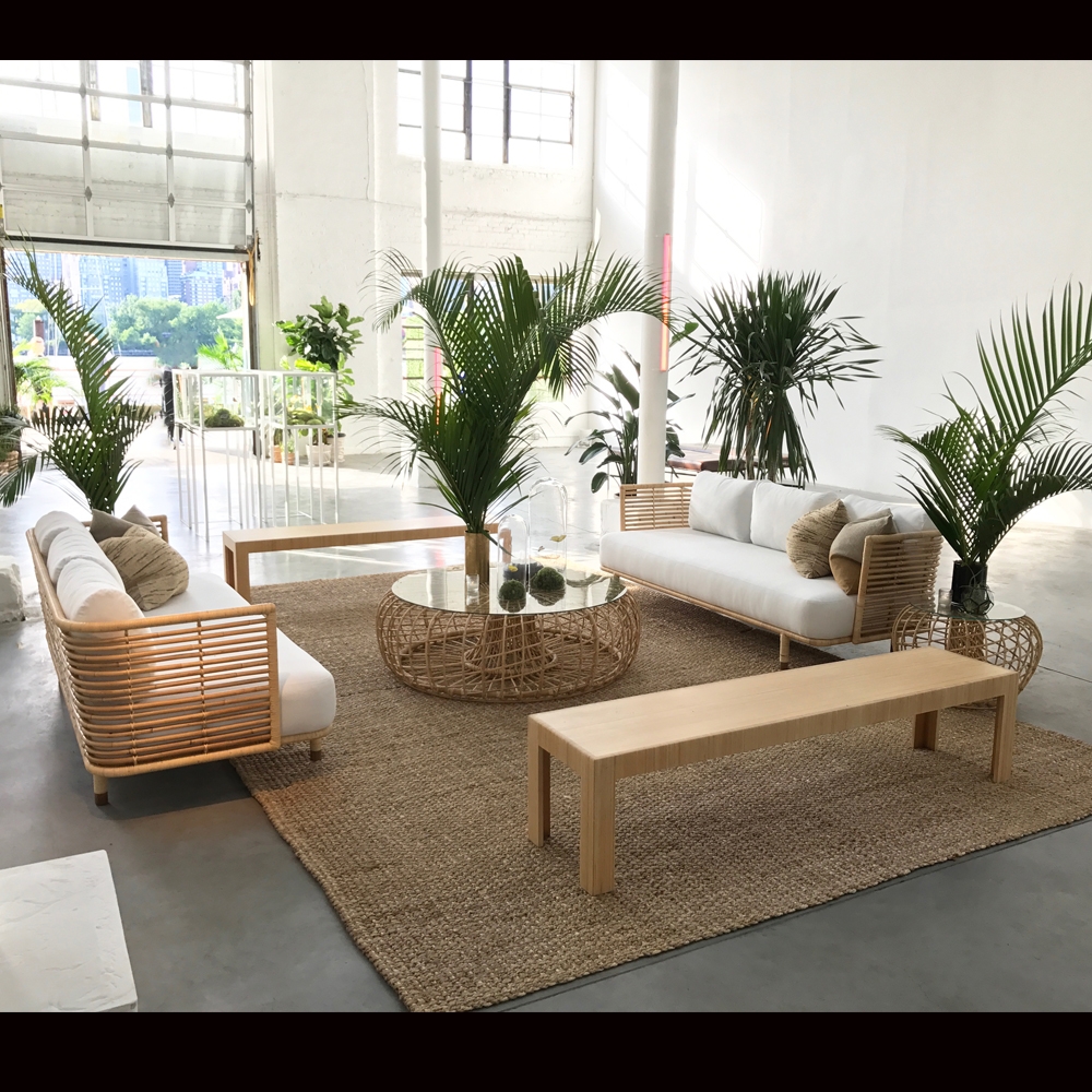 cane sofa cilantro  Outdoor Living product in New York