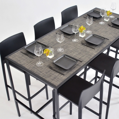 Additional image for communal table - chilewich carbon