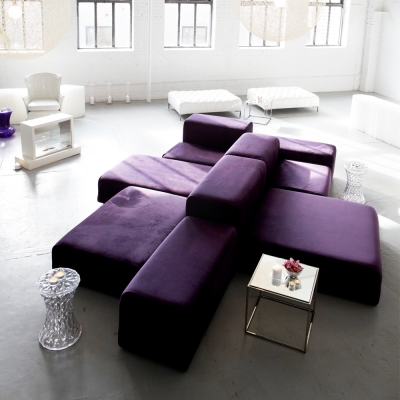 Additional image for lounge modular plum