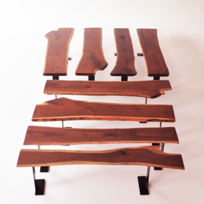Additional image for walnut bench
