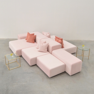 Additional image for lounge modular pink