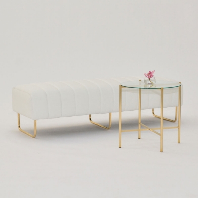 Additional image for savile bench white