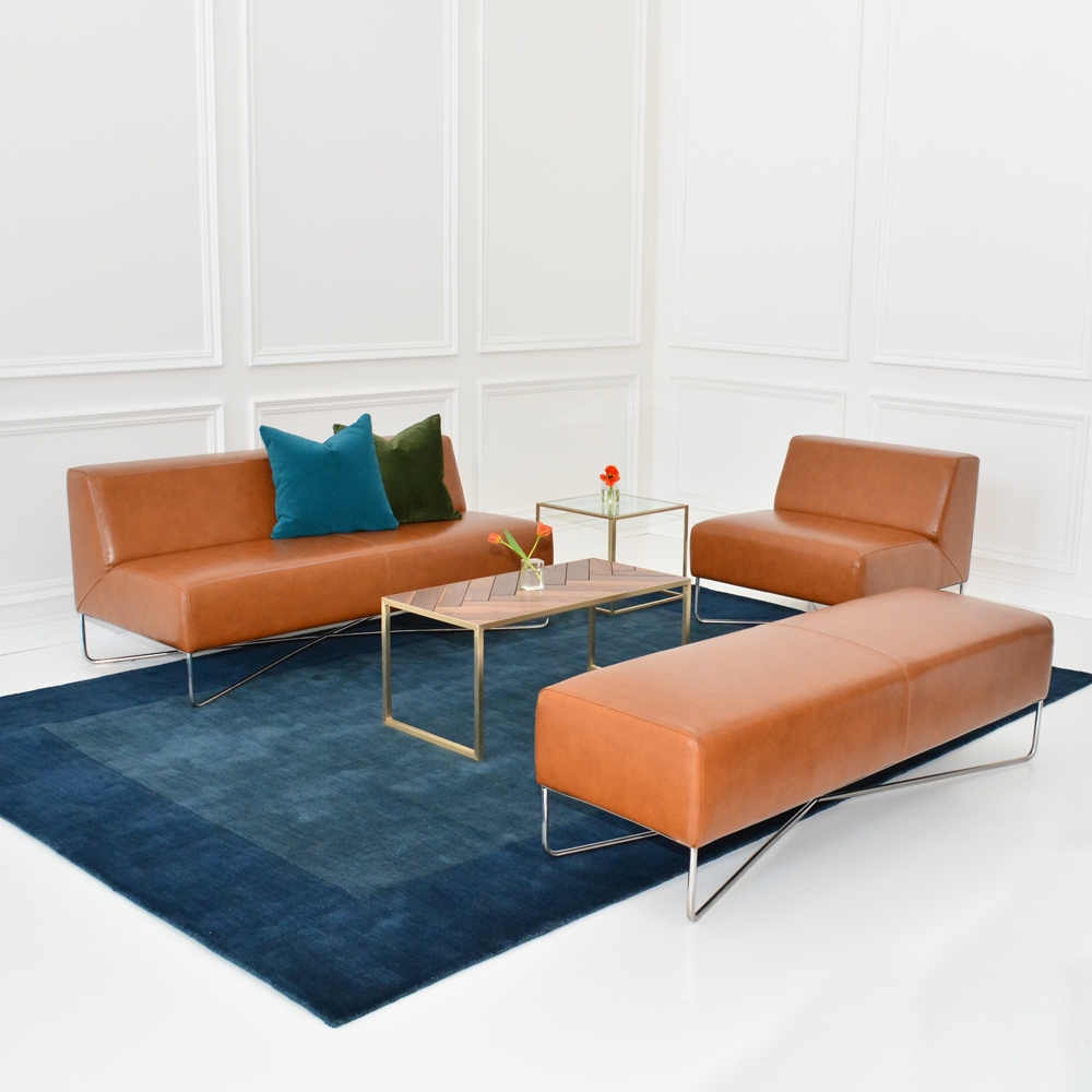 balance sofa saddle | Sofas product in New York | Rentals for Special Events - Taylor Creative Inc.