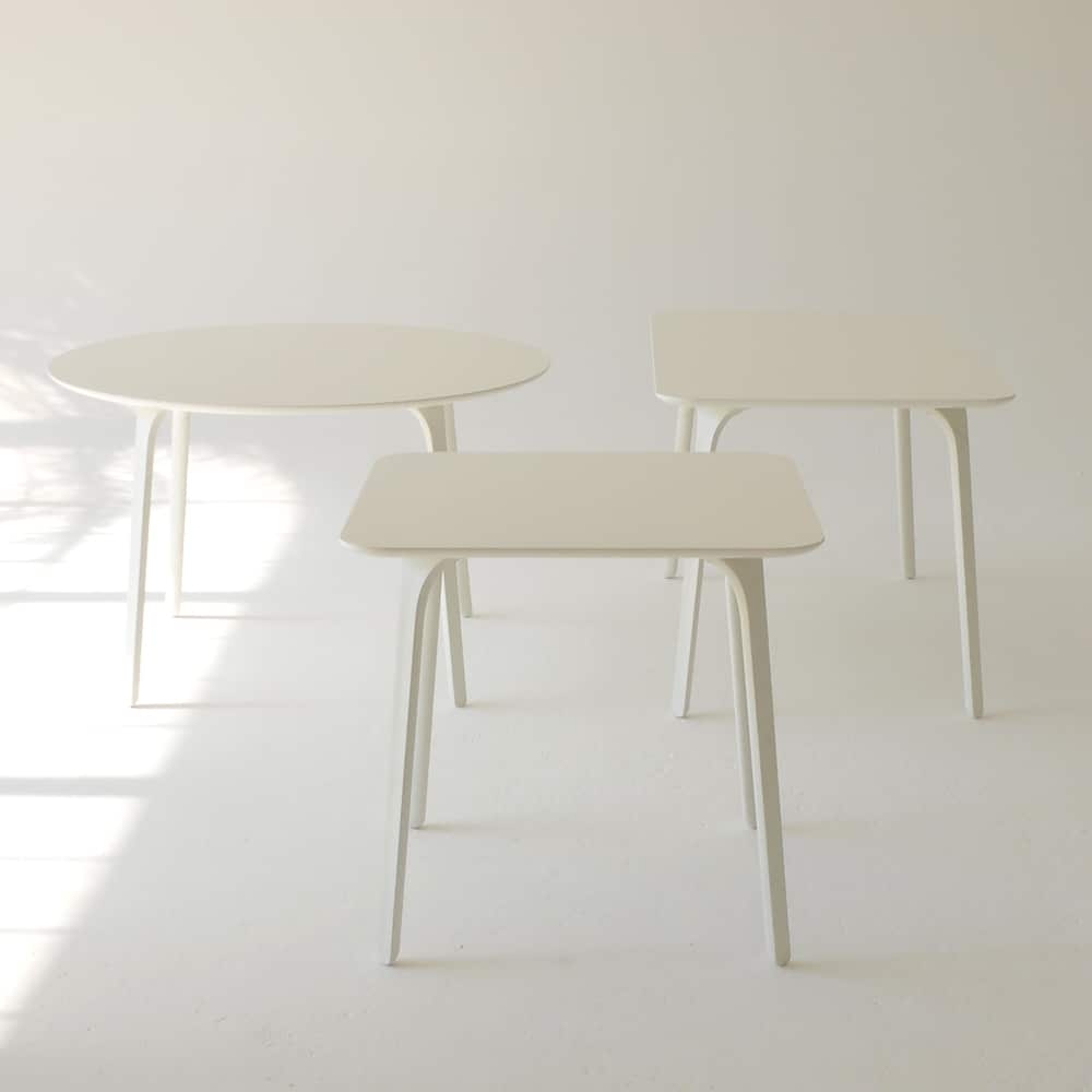 milano tables white